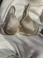 Vintage Vanity Fair 75-255 Bra UW Womens 34C Shimmery Ivory