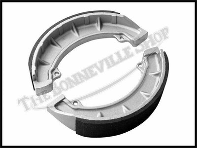 TRIUMPH BSA 500&650 '68-ON TWINS TWIN LEADING SHOE FRONT BRAKE SHOES PN# 37-1996