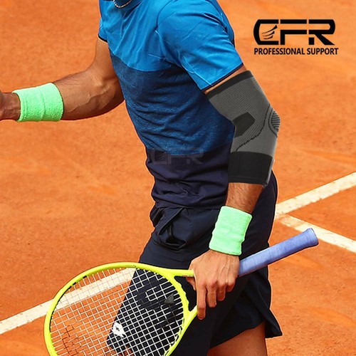 Manga de compresión de codo soporte tendinitis tenis golfista brazo artritis DS - Imagen 6 de 17