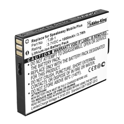 Senioren-Handy-Akku für Binatone BB100 plus / B200 / BB200 / SpeakEasy (TJB-1)