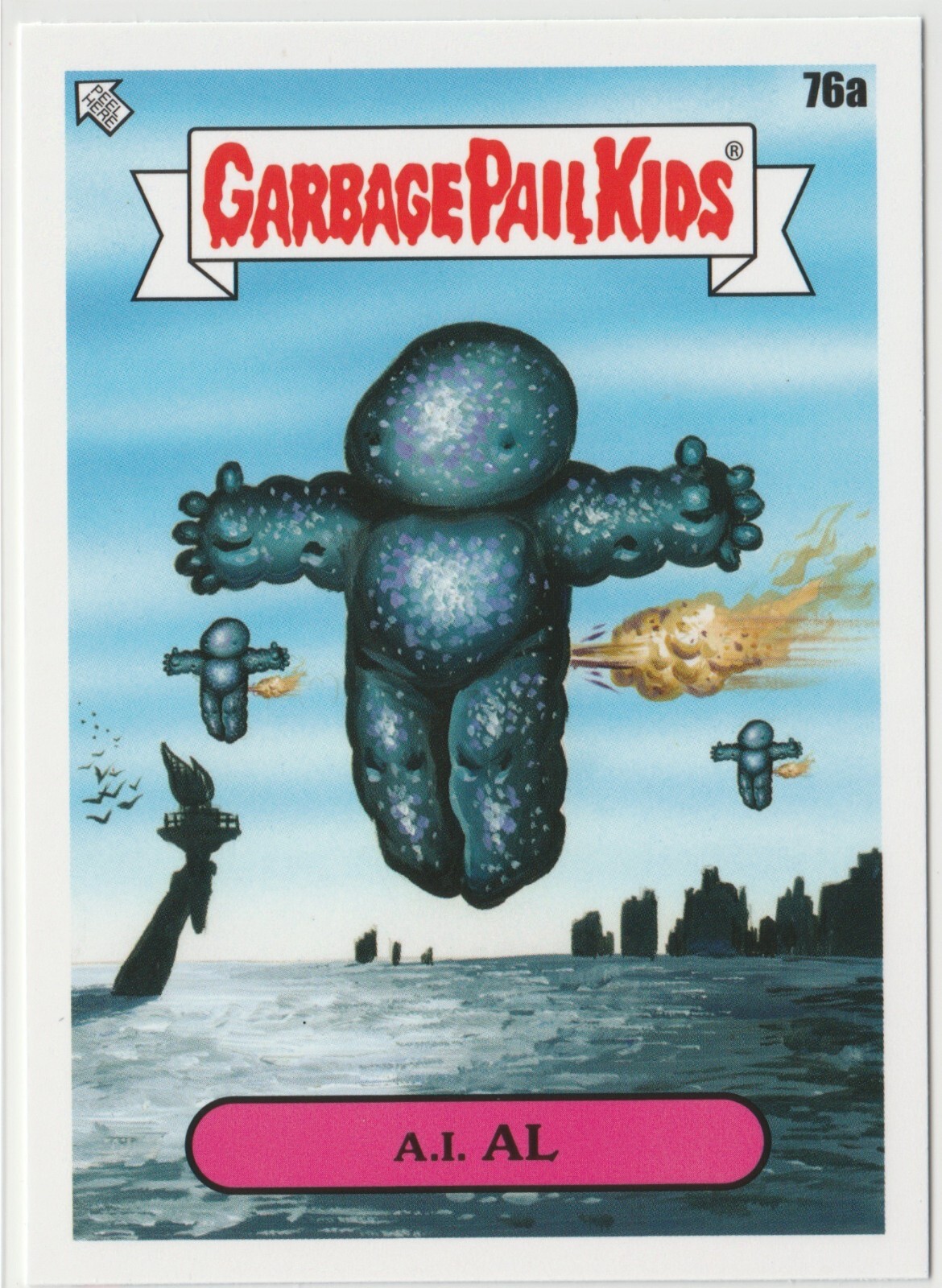 A.I. Al #76a Garbage Pail Kids GPK 2023 Intergoolactic Mayhem Trading Card