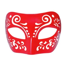 Dream Tale Red Venetian Masquerade Mask ~ MARDI GRAS WEDDING PROM DANCE PARTY