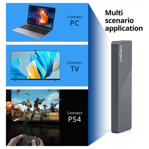 USB C 3.1 Externe Festplattengehäuse für SATA SSD Festplatte M.2 NVME NGFF Case - Bild 11 von 12