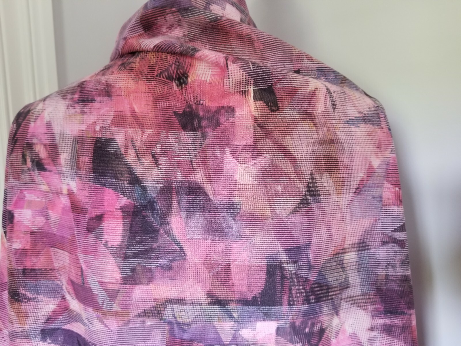 LULULEMON Rectangular Multi-Color Pink Shawl Wrap… - image 7