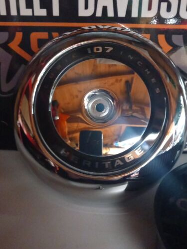 Harley Davidson Heritage Softail 107 M8 Complete Air Cleaner Filter 18-22 - Picture 4 of 9