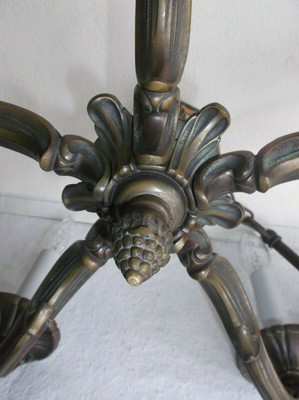 Kronleuchter Messing Lüster Antik Deckenlampe | eBay