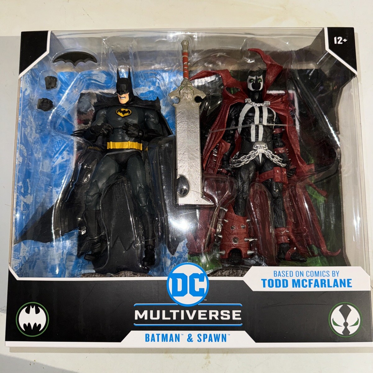 DC MULTIVERSE Batman & Spawn フィギュアセット Amazon.com: McFarlane Toys DC Multiverse Batman & Spawn