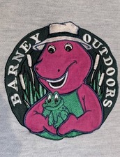 Vintage 1992 Barney Kid s Tank Top Sleeveless Size 5