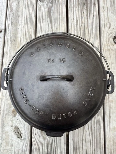GRISWOLD Tite Top Dutch Oven #10