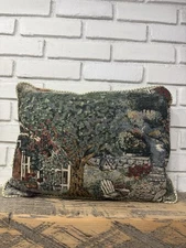 Tapestry Pillow English Garden 