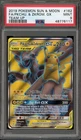 Pokemon Pikachu & Zekrom GX Team Up Full Art #162 PSA 9 Mint
