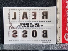 Temporary Tattoo New On Card Various Designs Available Will Combine Shipping
