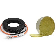 VEVOR Self-Regulating Pipe Heating Cable, 100-feet 100 Feet, Self-regulating