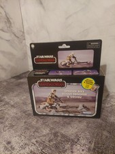 STAR WARS The Vintage Collection Speeder Bike  Scout Trooper & Grogu  The Man...