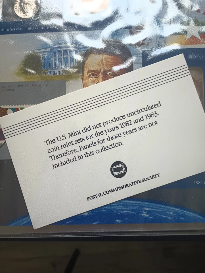 US Uncirculated Coin Mint Sets Collection Commemorative 1965-2009 55 panels - Image 4 of 4