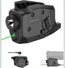 350 Lumens Pistol Light Green Laser Combo Is Compatible with Glock 42/43/43X/48