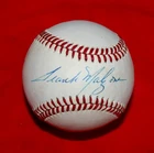 Red Sox Frank Malzone Signed Baseball