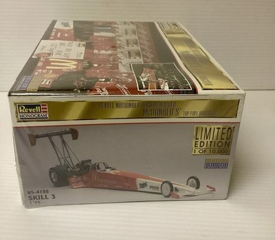 1:25 REVELL MONOGRAM MCDONALDS NHRA TOP FUEL DRAGSTER CORY MCCLENATHAN RECORD