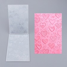 Hearts Pattern 3D Embossing Folder for Card M...
