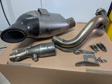 YAMAHA MT-07 AKRAPOVIC EXHAUST SYSTEM 2014-2024