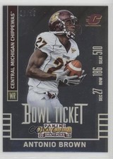 2015 Panini Contenders Draft Picks Bowl Ticket 18/99 Antonio Brown #13 1q9