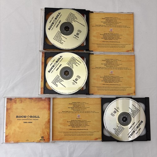 Time Life Music Rock & Roll Legendary Years 6 CD Lot 1954-1964 - Bild 4 von 5