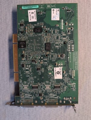Matrox Millennium P690 PCI Grafikkarte 128MB DDR2 Dual DVI MGI P69-MDDP128F