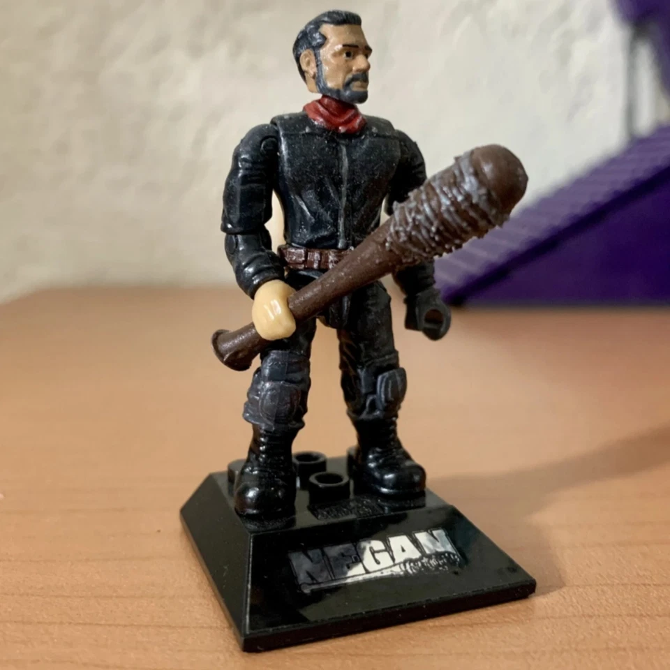 Mega Construx The Walking Dead Negan *Custom* With Lucille! - Image 4 of 4