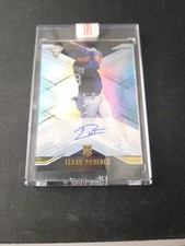 2021 Panini Chronicles - Titanium Autographs Isaac Paredes #20 (AU, RC)