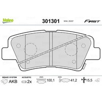 Valeo BremsbeläGe Hinten FüR Hyundai Elantra Stufenheck I10 KIA Soul