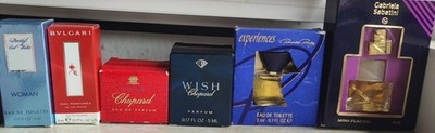 Parfüm Miniaturen 5 St OVP Chopard,Bvl, Davidoff, Sabatini,Presley