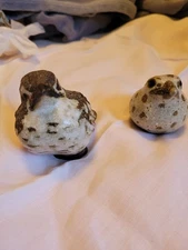 Vintage Andersen Design Studio of Maine set of 2 Sparrow and Seagull Chick