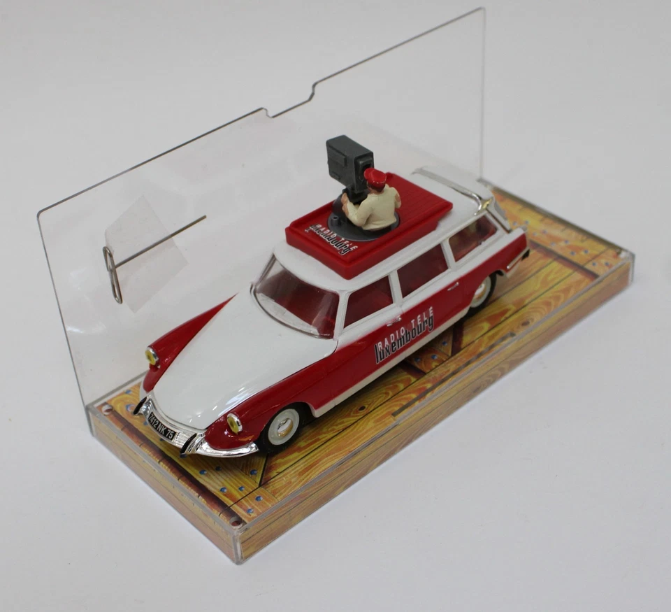 Radio Tele Luxemburgo Norev 1:43 Citroen ID19 Break (Wagon) vintage 1:43 sin usar, en caja años 80 Foto 4 de 4