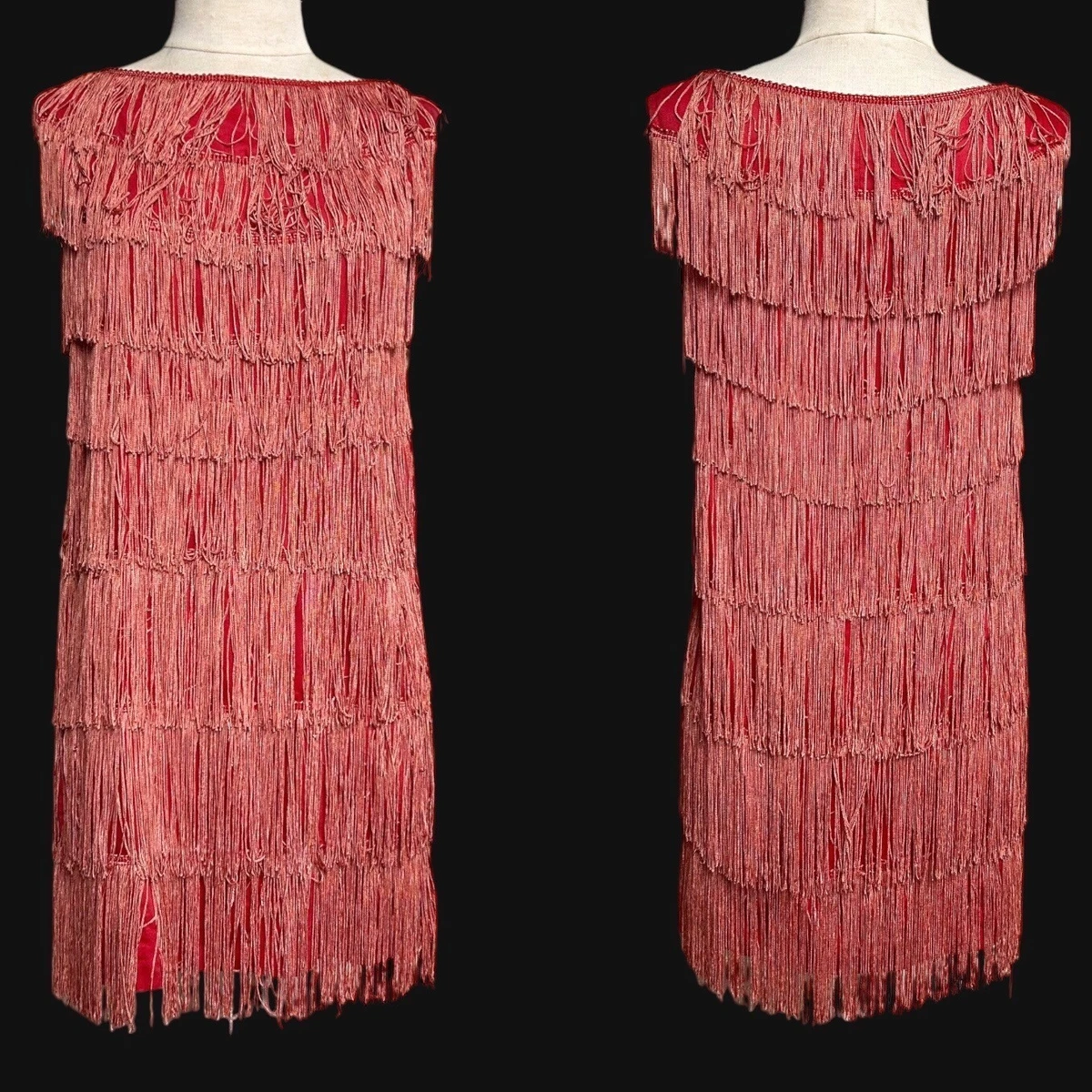 Flapper Red Vintage Dresses for Women for sale | eBay