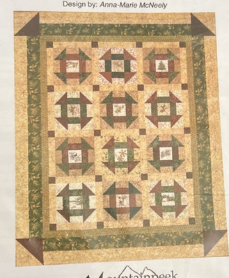 Rare Mountainpeek Creations DASH AWAY Quilt 2009 Pattern #321