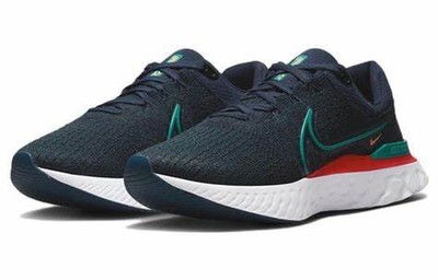 Nike React Infinity Run Flyknit 3 Obsidian Red Sz 10 DH5392 401 Running Shoes