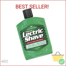 Williams Lectric Shave, Electric Razor Pre-Shave, 7 Ounce