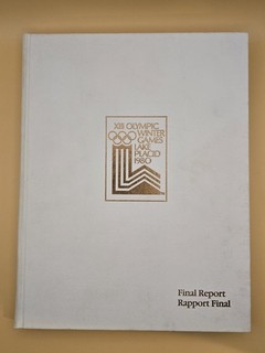 1980 Winter Olympics Lake Placid Official FINAL REPORT