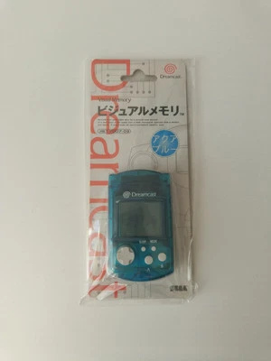 VMU / Visual Memory Unit SEGA Dreamcast Aqua Blue Limited Edition NTSC-J japan - Photo 1/2