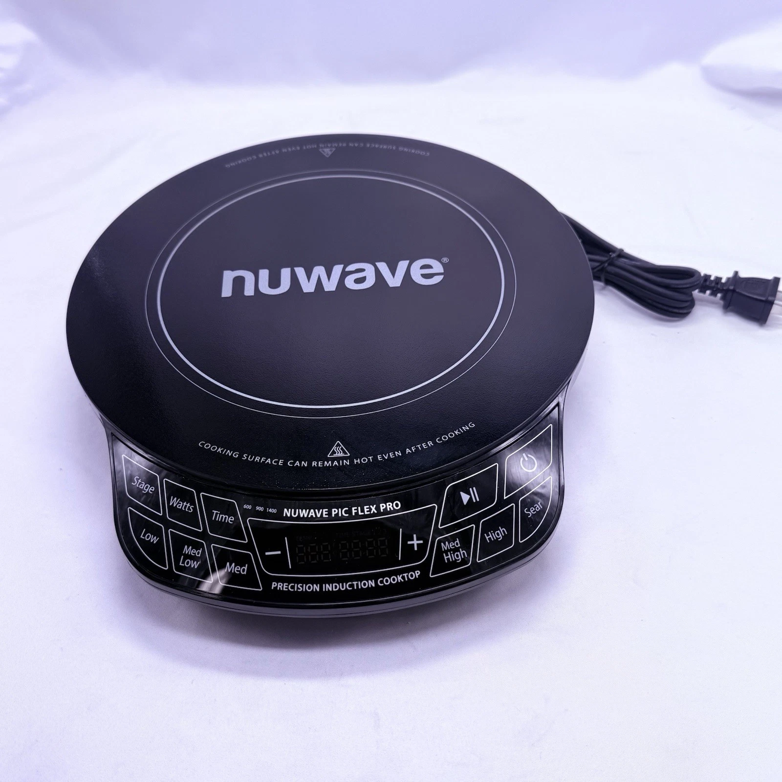 Nuwave Flex Pro Induction Cooktop, 10.25” Shatter-Proof Ceramic Glass, 6.5