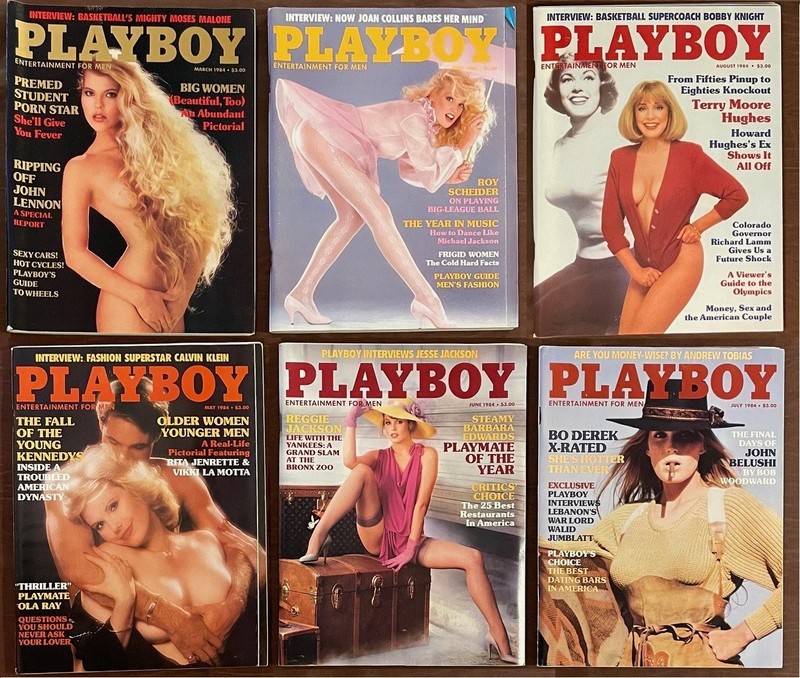 1984 Playboy Magazine Collection