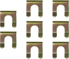 8 PCS Metal Brake Hose Retainer, U Shaped Brake Hose Clips Replacement Brake Hos