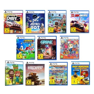 Playstation 5 Spiele - Bundle BESTE AUSWAHL USK6 Spiele - PS5 Zustand: gut