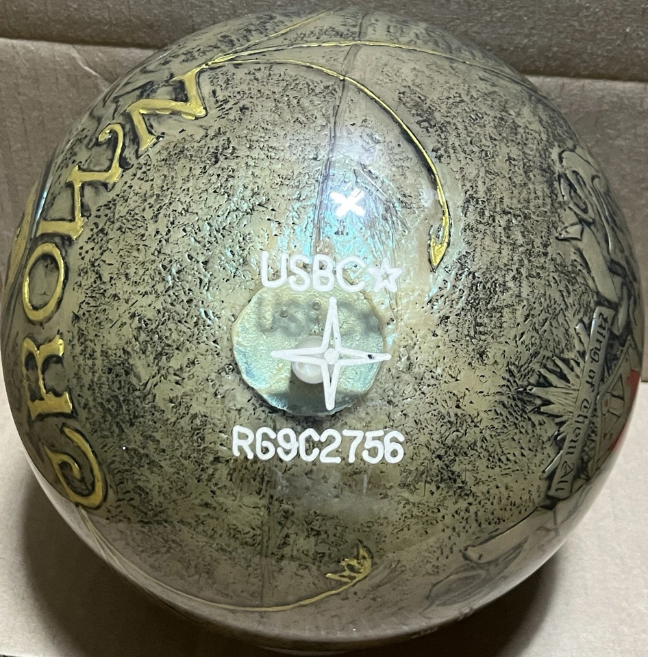 Bola de boliche Roto Grip Clear Crown 15 lb nueva en caja Foto 3 de 4