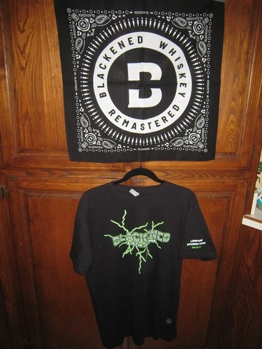 METALLICA BLACKENED RYE THE LIGHTNING 2024 Edition Lightening Strikes Twice Tee