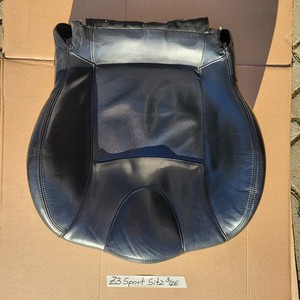 BMW Z3 Roadster Fahrer Sport Sitz Unterteil Leder Oregon Dot schwarz Sitzheizung