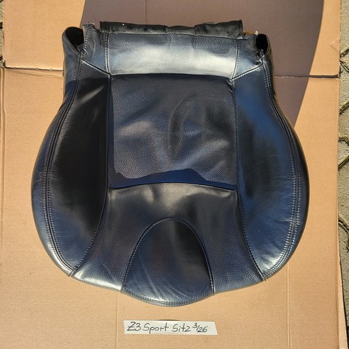 BMW Z3 Roadster Fahrer Sport Sitz Unterteil Leder Oregon Dot schwarz Sitzheizung