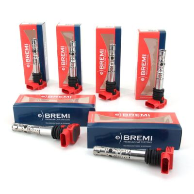 6x BREMI 20125 Zündspule für AUDI A4 (B6 B7) A6 (C5 C6) A8 (4E) 3.0 06C905115M