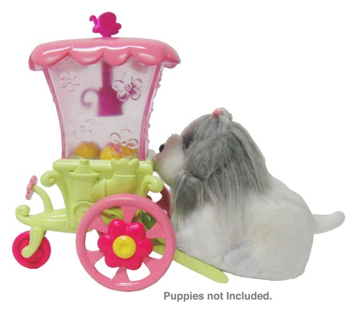 Zhu Zhu Zhu Cachorros CARRO DE FLORES Cachorros Juego Divertido Juguete Hámster Accesorios ¡NUEVO! - Imagen 3 de 3