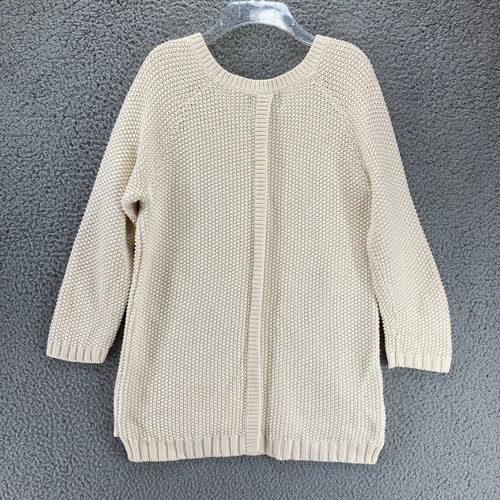 Maglione pullover maglia cavo Cynthia Rowley taglia M tunica top 100% cotone morbido - Foto 8 di 10